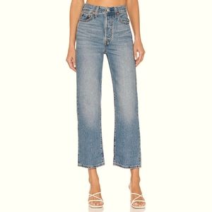 Levi's Ribcage Straight Denim Jeans